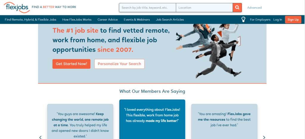 Flexjobs - remote job finder